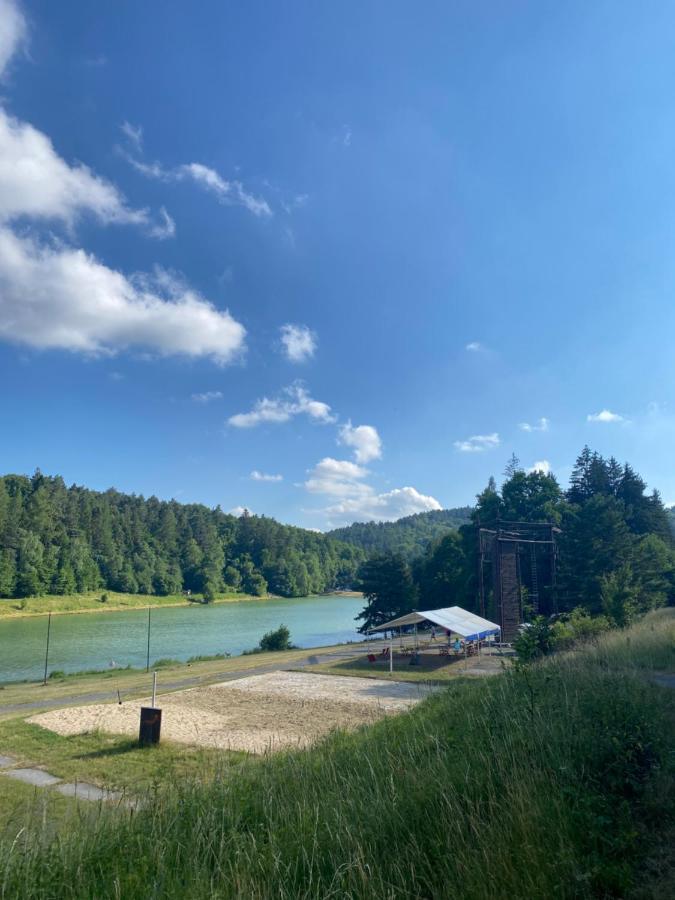 Apartman Na Kraji Lesa Všemina Exteriör bild